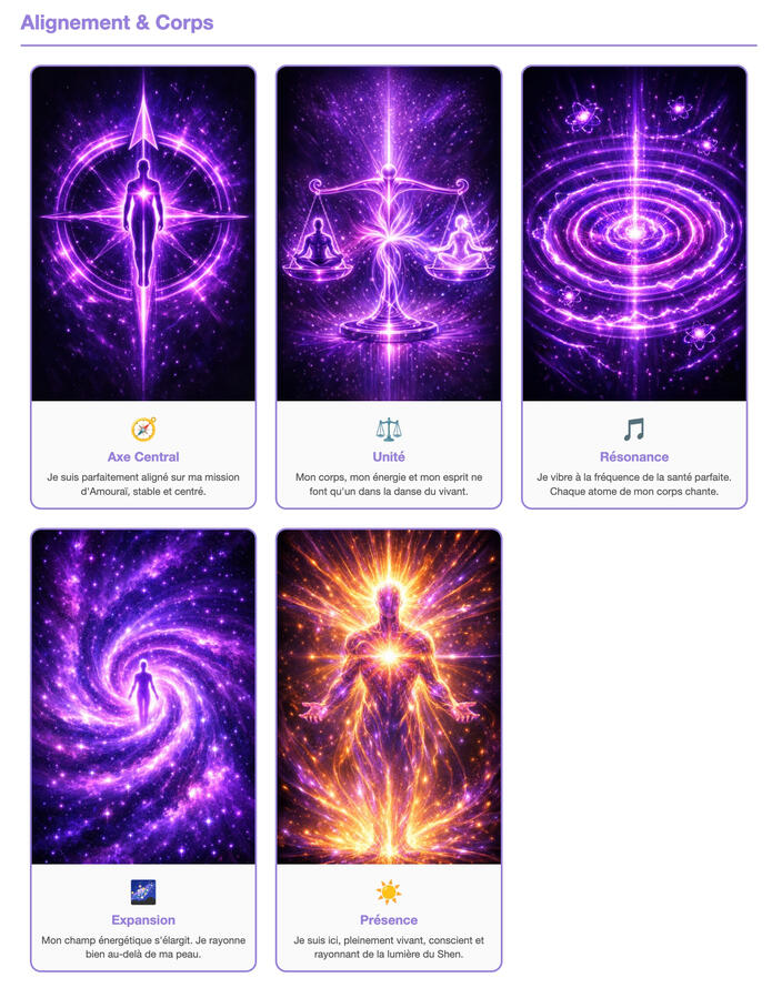 Alignement & Corps